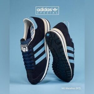 Adidas Oasis NG Spezial Navy and Light Blue Sneakers